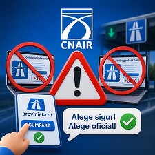 Avertisment CNAIR: Atenție la portalurile de unde cumpărați rovinieta!