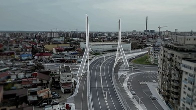 VIDEO&FOTO Nou tramvai, pe cel mai nou pasaj al capitalei. Va ajunge până în Pipera, peste noul pasaj Apărătorii Patriei
