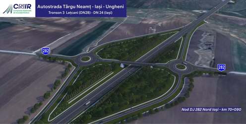 FOTO Start pentru proiectarea a 45 de kilometri din Autostrada Unirii A8