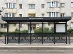 FOTO Primăria Capitalei a montat primele șase adăposturi pentru călători de pe linia 5