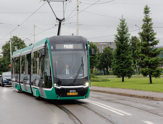FOTO Tramvaie noi în Iași. Bozankaya a finalizat contractul pentru livrarea a 18 tramvaie 
