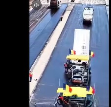 VIDEO Un nou tronson de autostradă va fi deschis circulației până la finalul anului. Lucrările pe lotul Chiribiș-Biharia au ajuns la un stadiu de execuție de 60%