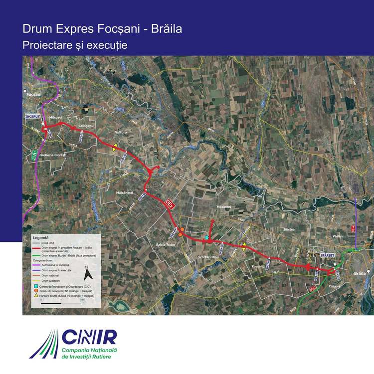 FOTO&VIDEO Exproprieri pentru drumul pregătit de Umbrărescu. Undă verde pe Drumul Expres Focșani-Brăila
