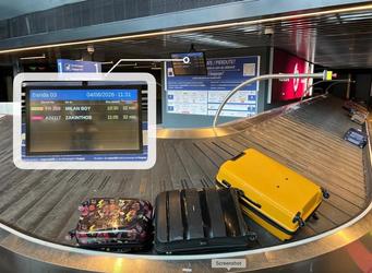 VIDEO PREMIERĂ în România - Sistem cu AI pe aeroportul Otopeni pentru timpul de așteptare al bagajelor