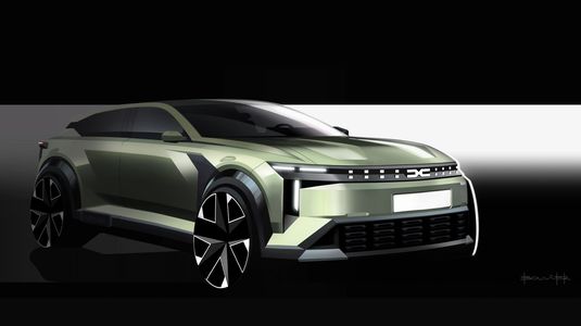 FOTO Primele schițe create de designerul misterios al Daciei Striker, autorul conceptelor Manifesto și Sandrider