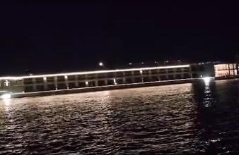 Navă de pasageri eșuată pe Dunăre, în Mehedinți. La bord sunt peste 200 de persoane