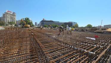 FOTO Planșeul Unirii: Va rezista încă 100 de ani de acum înainte!