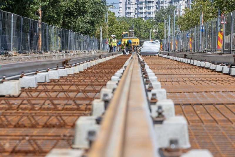 Ciucu anunță că încă trei linii de tramvai intră în reablitare. Este vizată și linia 32, "celebră deja, pentru că este ca valurile Dunării"