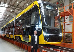 FOTO Mini-tramvai în România. Astăzi ajunge primul tramvai de mici dimensiuni, la Timișoara
