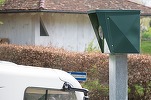 FOTO Radare care zâmbesc șoferilor în România. Unde au fost deja amplasate. Deocamdată au rolul de a descuraja viteza 