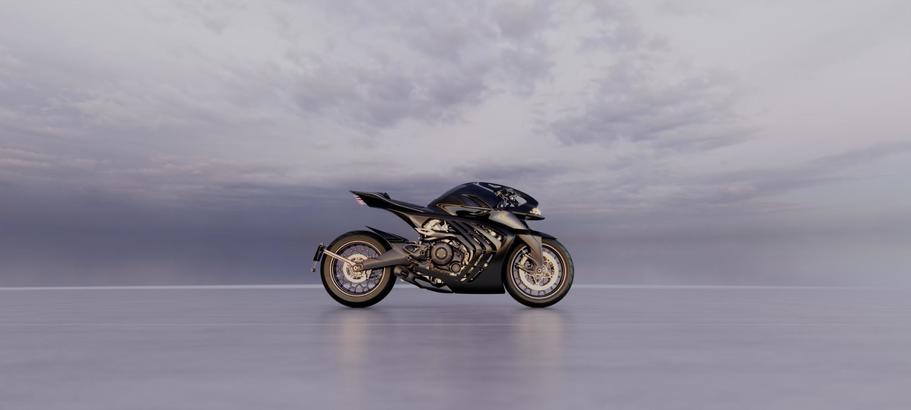 FOTO Prima sa motocicletă de stradă, în serie limitată, lansată de  Aston Martin