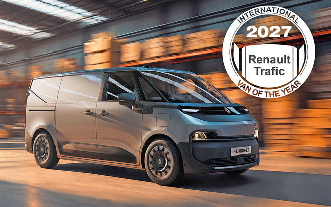 Abia lansat, Renault Trafic E-Tech a fost desemnat „International Van of The Year” și a luat fața Stellantis și Geely