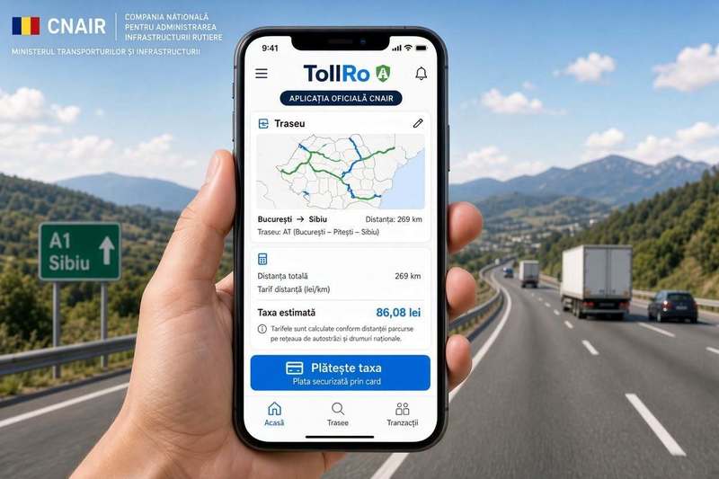 TollRo are probleme chiar în prima zi de funcționare, după ce a fost luată cu asalt de către șoferi. Autoritățile anunță că nu se aplică amenzi