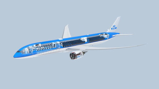 Un nou tip de aeronavă în flota KLM: Boeing 787-9 Dreamliner