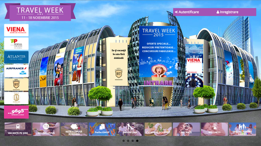 Mai multe companii organizează un târg virtual de turism în perioada 11-18 noiembrie
