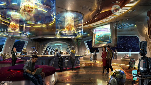FOTO Disney va deschide un hotel unde oaspeții vor trăi în universul Star Wars