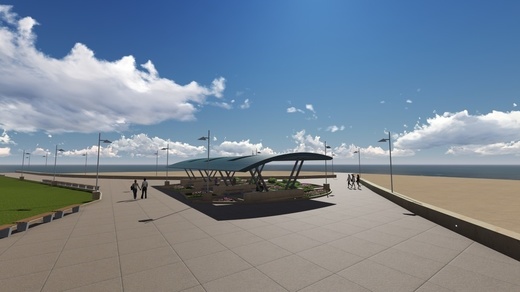 Faleza Mangalia - Saturn va fi modernizată, valoarea investiției fiind de 23 de milioane de lei