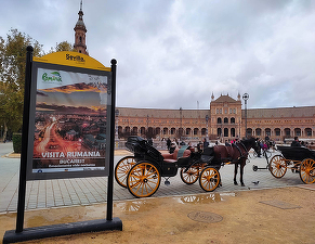 GALERIE FOTO Campanie de promovare a României pe străzile din Sevilla