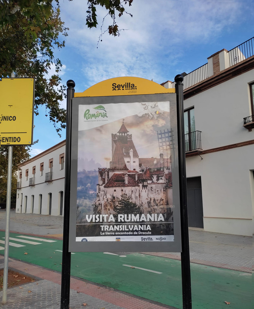 GALERIE FOTO Campanie de promovare a României pe străzile din Sevilla