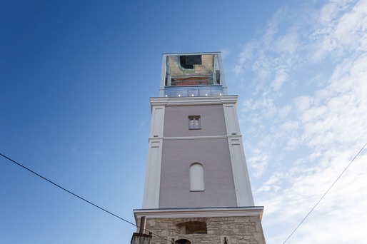 GALERIE FOTO Lucrările la Turnul Pompierilor din Cluj-Napoca au fost finalizate. Monumentul istoric va fi inclus în circuitul turistic