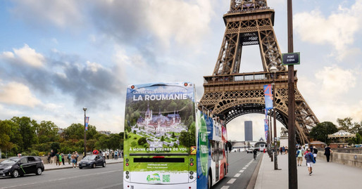 Campania outdoor de promovare a României ca destinație turistică, la Paris are un buget de 111.000 de euro. Obiectivele prezentate: Transfăgărășanul, Sucevița și Castelul Peleș