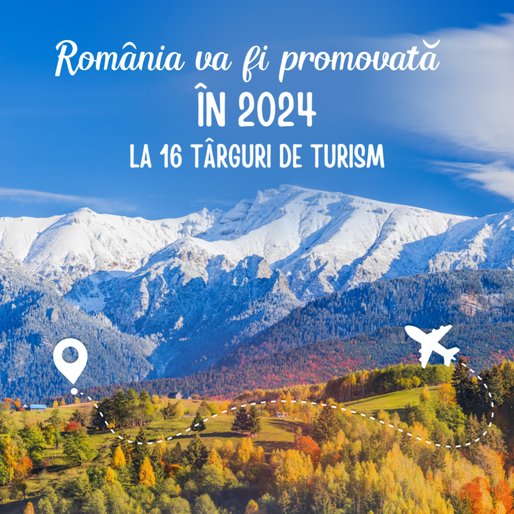 România va fi promovată anul viitor la 16 târguri naționale și internaționale de turism
