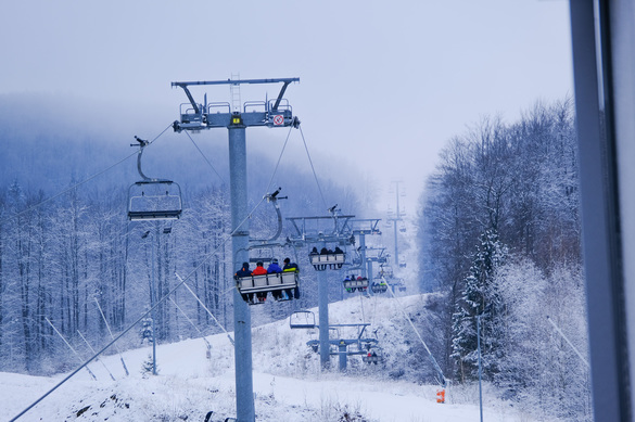 FOTO O nouă pârtie de schi în România