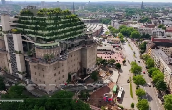 FOTO Un fost buncăr nazist din Hamburg a fost transformat în hotel