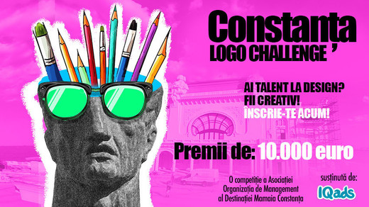 “Identitatea vizuală Constanței – Orașul îmbrățișat cu marea”: O competiție de design cu premii de 10.000 EUR