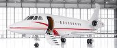 FOTO Noua companie aeriană românească, lansată de un discret antreprenor, se extinde. Zboruri charter de lux 
