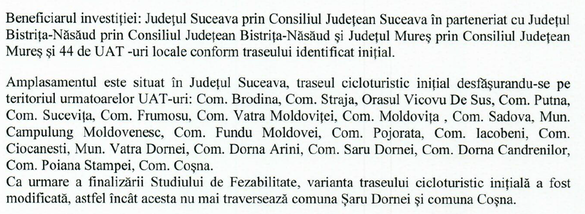 Aproape 500 de km de trasee cicloturstice vor fi amenajate în județul Suceava. Buget - peste 66 milioane de lei