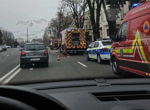 Incendiu la un hotel din Timișoara