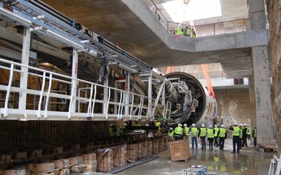 BRD și Bancpost împrumută cu 230 milioane de lei Delta ACM 93, companie care lucrează la metroul din Drumul Taberei 