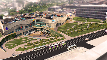 Veranda Mall, dezvoltat de familia Pogonaru lângă Obor, finanțat de Raiffeisen Bank