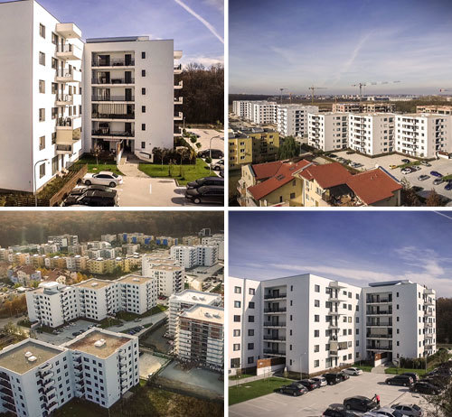 Impact platește 5,7 mil.euro unei firme din Brașov să construiască 7 blocuri în complexul Greenfield