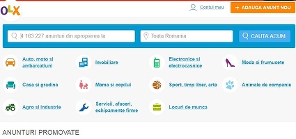 OLX se extinde pe segmentul imobiliar