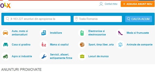 OLX se extinde pe segmentul imobiliar