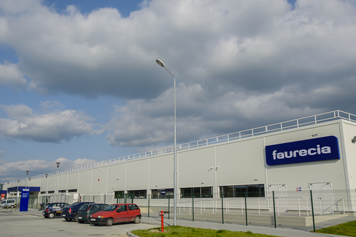 Furnizorul de echipamente auto Faurecia investește 12 milioane euro la Râmnicu Vâlcea în cea mai modernă fabrică a grupului