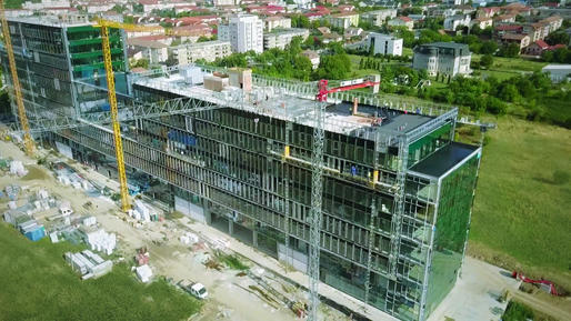 Dezvoltarul Werk investește 2,5 milioane euro într-o parcare cu 400 de locuri lângă clădirea office Vox Technology Park