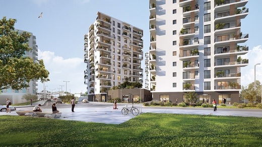 FOTO Dezvoltatorul imobiliar belgian Didier Balcaen lansează primul proiect rezidențial din București, trei turnuri de 11 etaje, investiție de 15 milioane euro