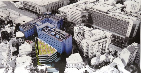 FOTO+DOCUMENT Cum pregătește George Copos extinderea hotelului Athénée Palace Hilton, emblemă a Bucureștiului