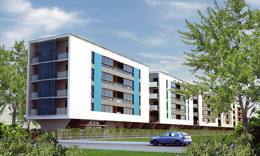 Ansamblul rezidențial Nord Residence, complex de blocuri aflat în zona de nord a Bucureștiului (P)