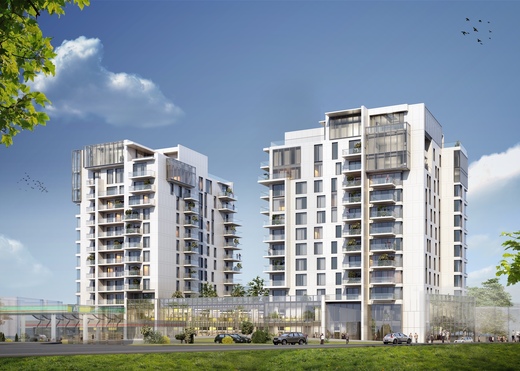 FOTO One United Properties a început pregătirile pentru construirea unui ansamblu în nordul Capitalei