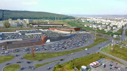 FOTO NEPI Rockcastle investește 70 milioane de euro în proiectul noului mall din Târgu Mureș