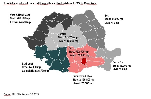 INFOGRAFIC Stocul modern de proprietăți imobiliare din România a depășit 11 milioane metri pătrați, piața birourilor se apropie de 4 milioane metri pătrați