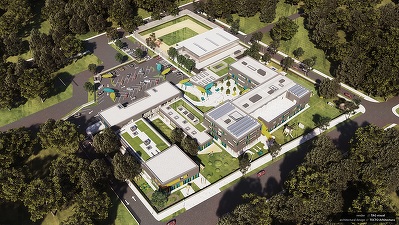 Prima fază de construcție a celui mai nou campus al Deutsche Schule Bukarest - finalizată