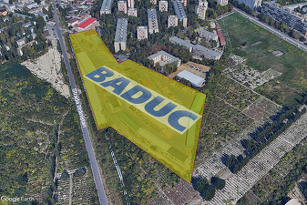 Baduc demolează o parte din clădirile de pe platforma din București pentru a face loc unui Penny Market