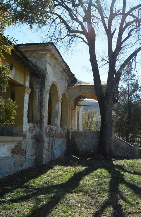FOTO Conacul Poenaru din Gorj, construit la începutul secolului trecut în stil neoclasic, este de vânzare la 80.000 de euro 