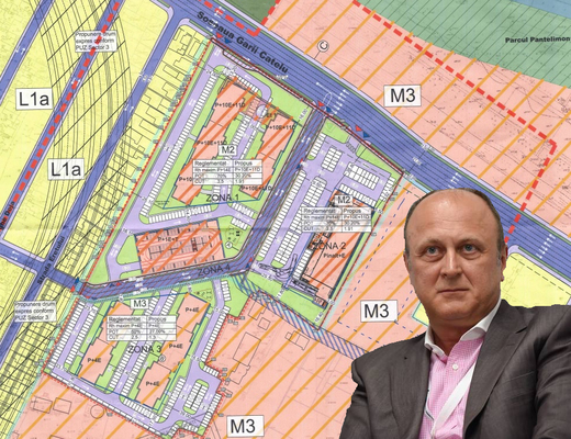 EXCLUSIV Dan Șucu, proprietarul Mobexpert, pregătește primul său ansamblu rezidențial major, aproape de mega proiectul familiei lui Robert Negoiță