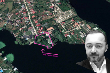 EXCLUSIV FOTO Marius Gaga, fost șef al corpului de control ANAF, pregătește o locuință în locul unei foste vile de protocol a statului de pe malul lacului Snagov. El locuiește acum în Dubai